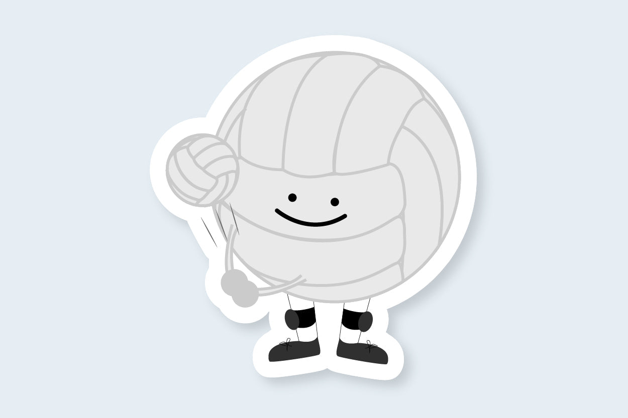 Volleyball Sticker - CVS1409VOLL