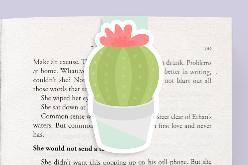 Succulent Jumbo Magnetic Bookmark  - CVJ1152SUCC