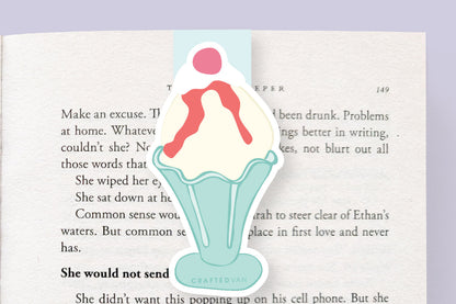 Ice Cream Sundae Jumbo Magnetic Bookmark - CVJ1262ICEC