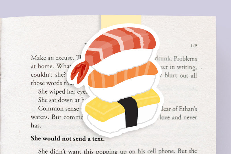 Sushi Stack Jumbo Magnetic Bookmark - CVJ1008SUSH