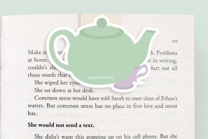 Teapot Jumbo Magnetic Bookmark - CVJ1003TEAP