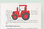 Tractor Jumbo Magnetic Bookmark - CVJ1090TRAC