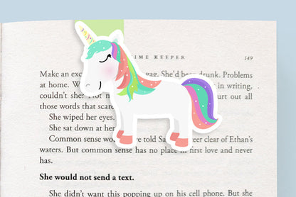Unicorn (Rainbow) Jumbo Magnetic Bookmark - CVJ1014UNIC