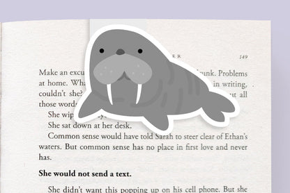 Walrus Jumbo Magnetic Bookmark - CVJ1147WALR