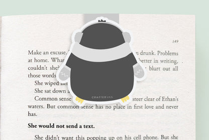 Warm Penguin Jumbo Magnetic Bookmark - CVJ1145WPEN