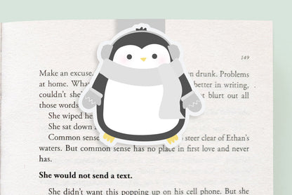 Warm Penguin Jumbo Magnetic Bookmark - CVJ1145WPEN