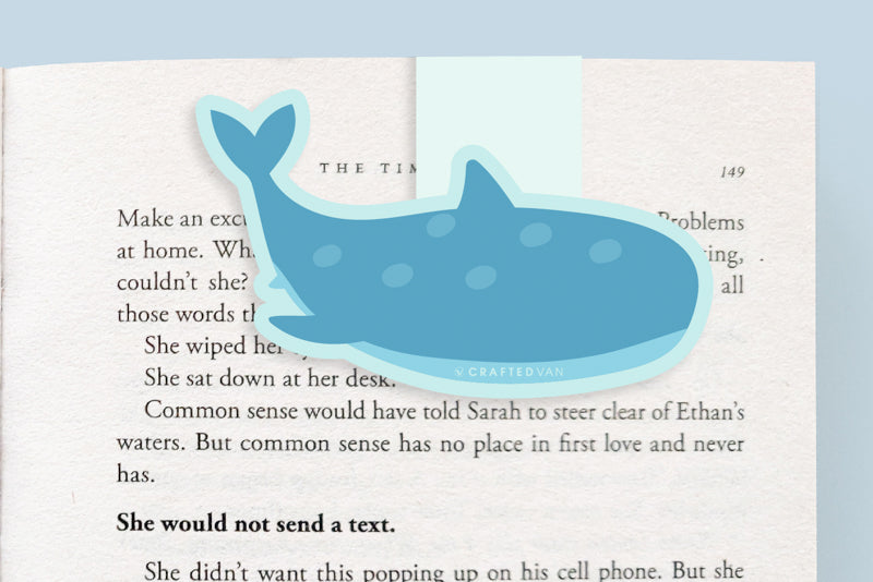 Whale Shark Jumbo Magnetic Bookmark - CVJ1132WHSH