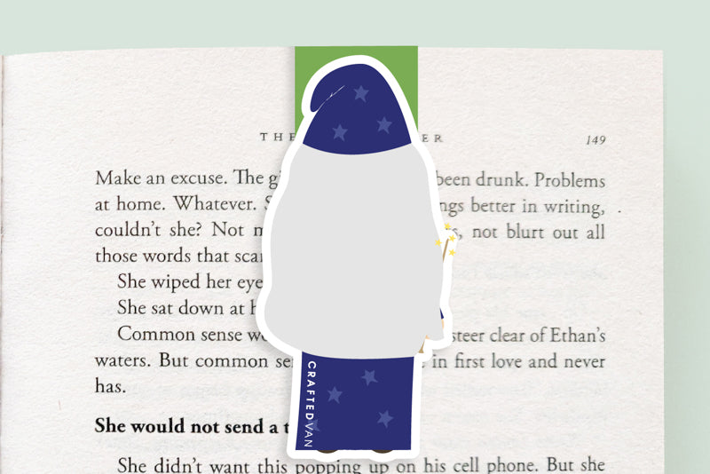 Wizard Jumbo Magnetic Bookmark - CVJ1292WIZA