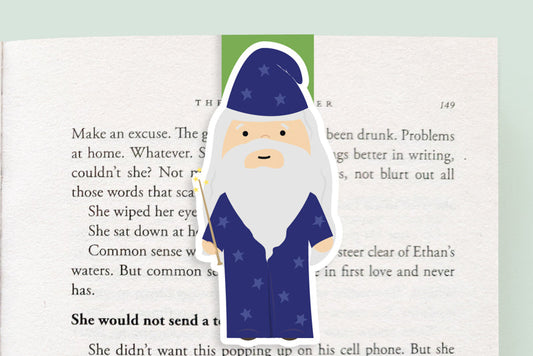 Wizard Jumbo Magnetic Bookmark - CVJ1292WIZA