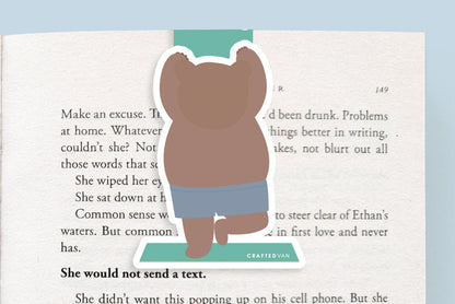 Yoga Bear Jumbo Magnetic Bookmark - CVJ1227YOGA