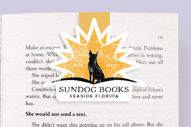 CUSTOM: Sundog Books Logo Jumbo Magnetic Bookmark