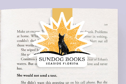 CUSTOM: Sundog Books Logo Jumbo Magnetic Bookmark