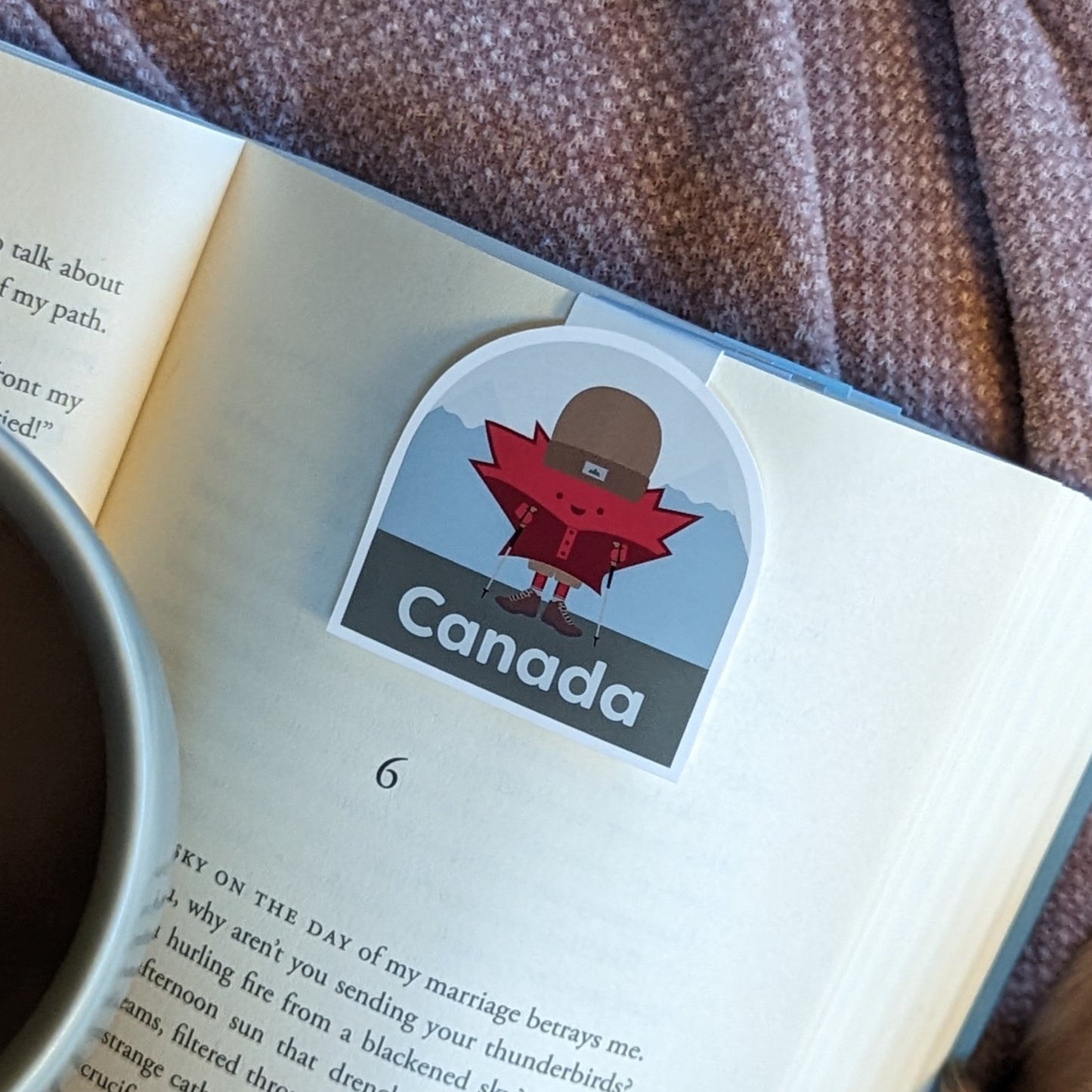 Canada Bookmark - Hiker - CVJ1432CAHI
