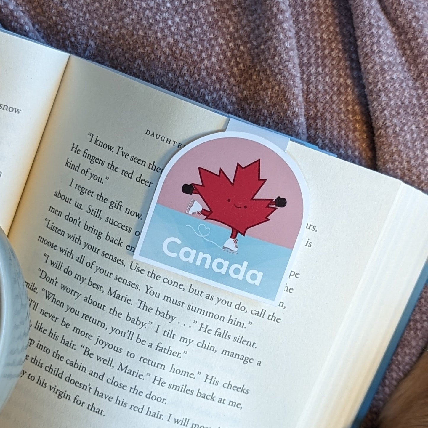 Canada Bookmark - Ice Skater - CVJ1436CAIC
