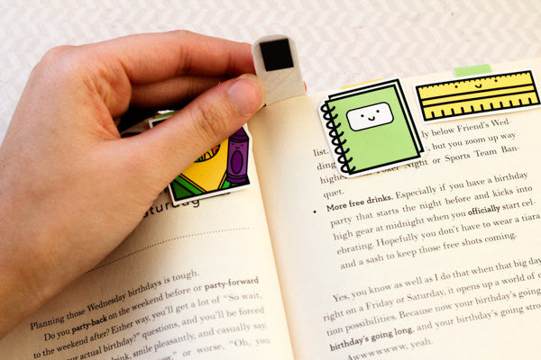 School Day Mini Magnetic Bookmarks 5-pack - CVM1328SCHO