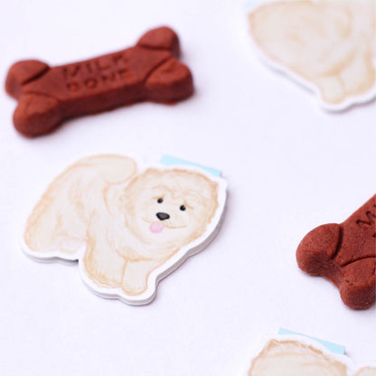 Chow Chow Dog Jumbo Magnetic Bookmark - CVJ1177CHOW