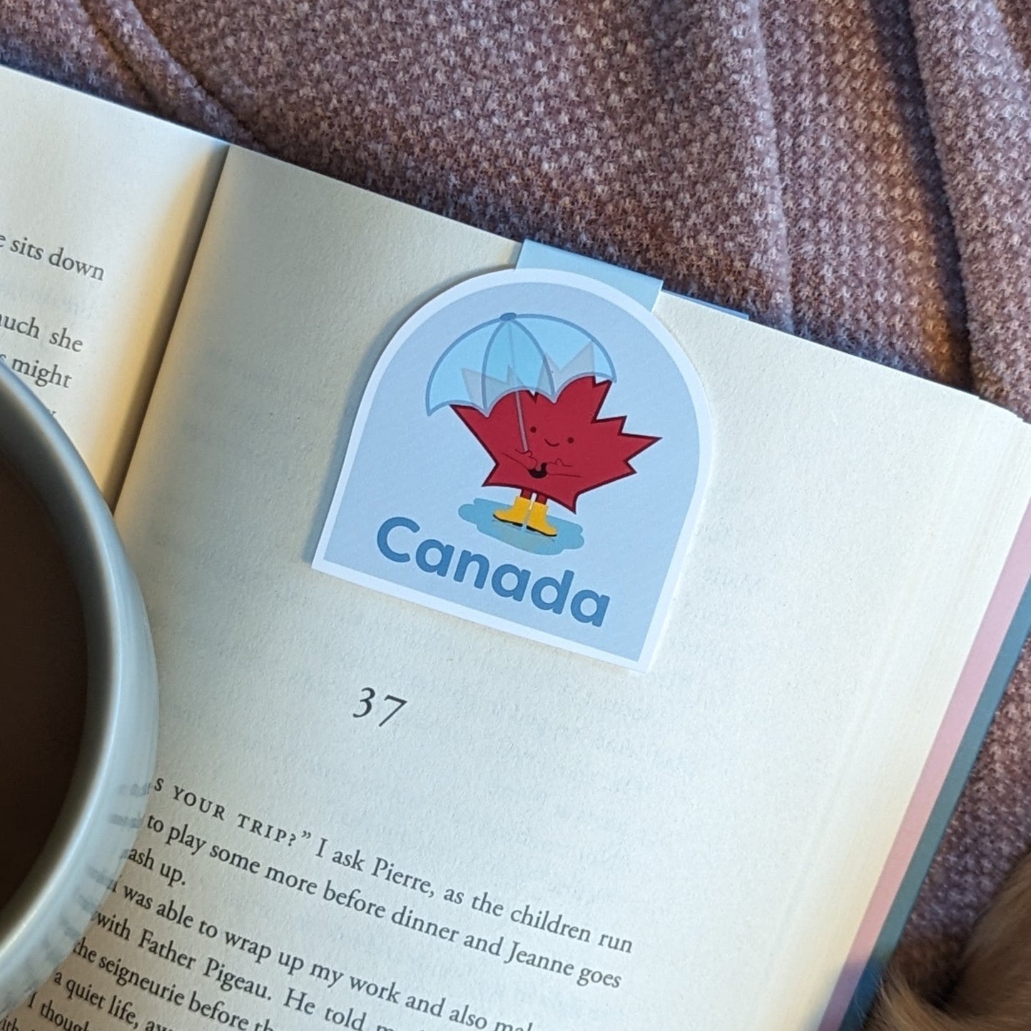 Canada Bookmark - Umbrella - CVJ1438CAUM