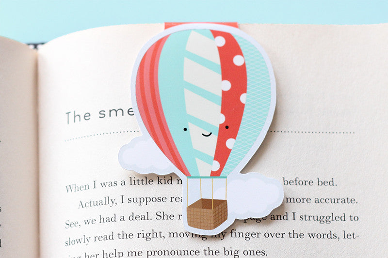 Hot Air Balloon Jumbo Magnetic Bookmark - CVJ1376HOTA