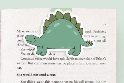 Stegosaurus Dino Jumbo Magnetic Bookmark - CVJ1203STEG