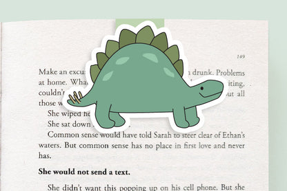 Stegosaurus Dino Jumbo Magnetic Bookmark - CVJ1203STEG