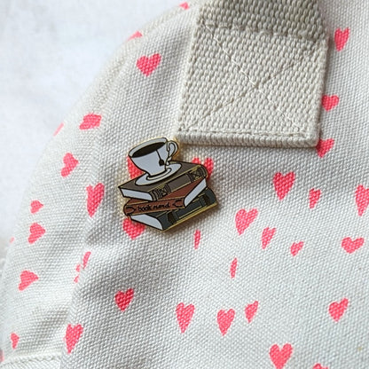 Tea on Books Pin - CVP1332TEAB